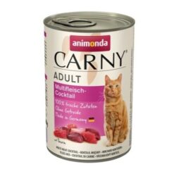 Animonda Carny Adult Cat - Високо качество мокра храна за котки с говеждо, пиле и дивеч 400 гр