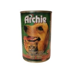 Мокра храна за кучета Archie Dog Adult, Заешко месо с ориз и зеленчуци, 1100 гр