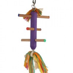 BEAK S ВИСЯЩА ИГРАЧКА ЗА ПТИЦИ 6 КАЦ.С ВЪЖЕТА13/20СМ