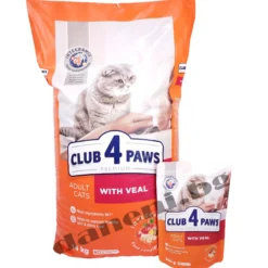 Club 4 Paws Premium Adult Cat Veal - Гранула за котка над 12 месеца - Телешко месо