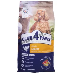 Club 4 Paws Diet Medium & Large Breeds Light – Суха диетична кучешка храна 5кг