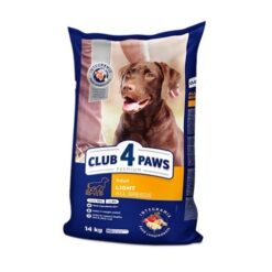 Club 4 Paws Light Premium Adult All Breeds Weight Control - Диетична за всички породи с наднормено тегло 14 кг