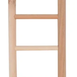 Kerbl - Дървена стълба 5 реда, играчка за папагали 24 см