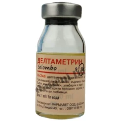 Делтаметрин Коломбо - Препарат за къпане и пръскане против паразити 10 мл