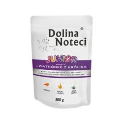 Dolina Noteci Premium Junior Pouch - Пауч за кучета със свинско месо и заешки дроб 300 гр