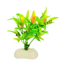 Amtra Egeria Flowers Bicolour SM - Изкуствено растение за аквариум, двуцветна егерия 13 см