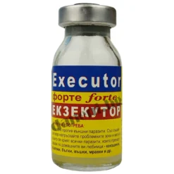 Екзекутор Форте: Препарат за къпане и пръскане на птици за сигурна защита срещу кокошинки и други паразити, 10 мл