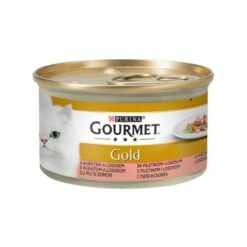 Gourmet Gold Morsels in Sauce Salmon Chicken - Хапки в сос с пиле и сьомга