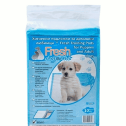Fresh - Хигиенни подложки с феромони и лепенки за кучета 10 бр.