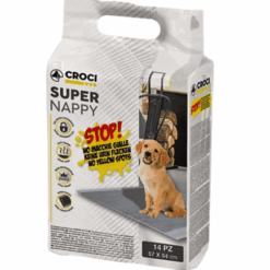 Хигиенни подложки Croci Super Nappy, Активен въглен, 14 бр