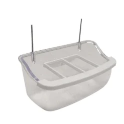 Ti-Sert - Хранилка за птици с два отвора и метални куки 5/10.5/5 см