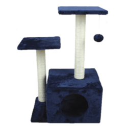 Голяма катерушка за котки Sammy Croci, Син