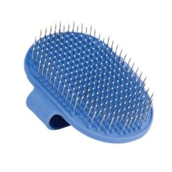 Kerbl - Иглена Овална Четка за Котка Синя 13/8 см