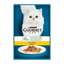 Храна за котки - Gourmet Perle Pouch с Пилешко филе в сос 85 гр