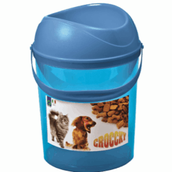 Croccky - Контейнер с купичка за съхранение на храна за домашен любимец 5.5 л