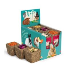 Лакомство за гризачи Little One, Купички от ливадни треви, 65 гр