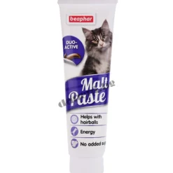 Малцова паста за котки - Beaphar Duo-Active Malt Paste, 100 гр