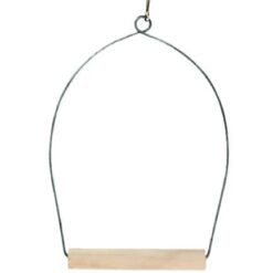 Метална люлка Kerbl - Арка с дървена кацалка