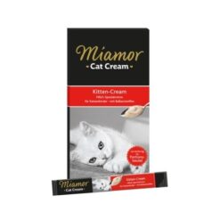 Лакомство за котки Miamor Cat Cream Kitten - Cream Milk, 5 x 15 гр