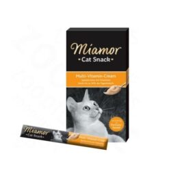 Лакомство за котки Miamor Cat Cream Multi - Vitamin Cream 6 x 15 гр
