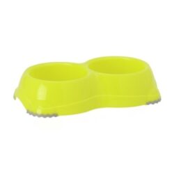 Moderna, двойна купичка с гумички за домашни любимци - Лимон, 2 х 330 мл