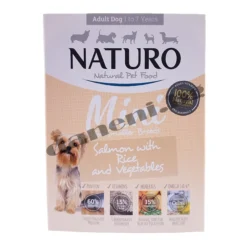 Naturo Natural Mini Salmon with Rice and Vegetables - Сьомга с ориз и зеленчуци 150 гр