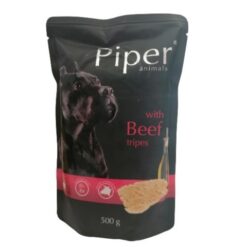 Пауч за кучета - Piper Adult Pouch - Говеждо шкембе 500 гр