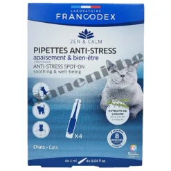 Анти-стрес пипети за котки - Francodex Cat Adult - 4 бр