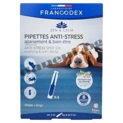 Анти-стрес пипети за куче Francodex Dog 4 бр