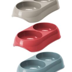 Пластмасова купичка за вода и храна за кучета и котки Moderna Gusto, Без гумички, 2 x 200 мл.