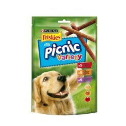 Лакомство за кучета Purina Friskies Picnic Dog Variety, Микс, 15 бр, 126 гр