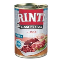 Мокра храна за подрастващи кучета - Rinti Kennerfleisch Junior с говеждо месо 400 гр