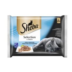 Sheba Selection Pouch - Паучове за котки с рибни ястия 4х85 гр