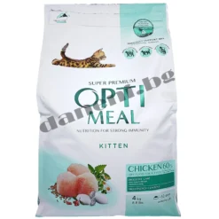 Opti Meal Kitten Cat Super Premium - Супер премиум гранули за малки котета - Пиле 4 кг