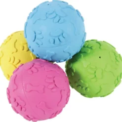 Zolux Ball Hard Rubber - Качествена топка за кучета от твърда гума със звук